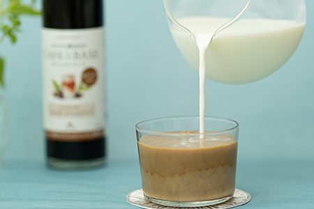 カフェインレス・カフェオレベース