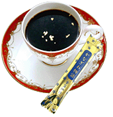 金箔入りコーヒー