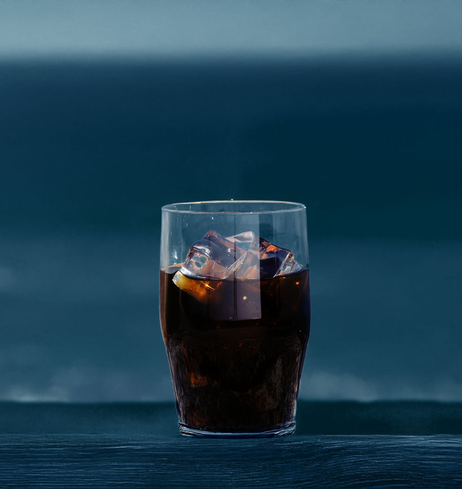 天然ミネラルアイスコーヒーは能登海洋深層水を使用した、いしかわ産業化資源活用事業認定品です