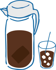 完成した水出しコーヒー